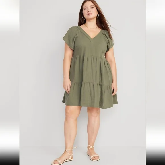 old navy green swing dress Cha Cha Off Shoulder Thigh Split Maxi Dress Off White main image 1